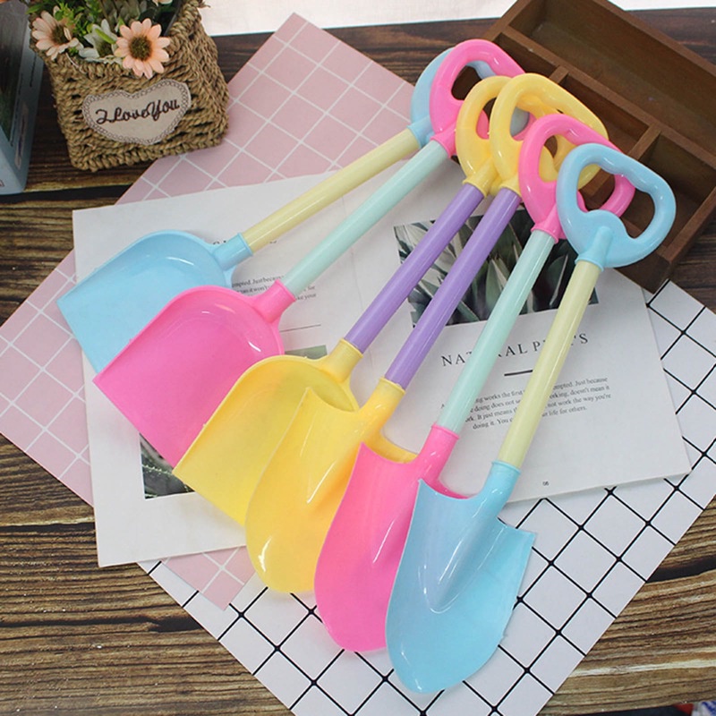Bộ 2 Xẻng Nhựa Xúc Cát Cho Bé Chơi Ở Bãi Biển