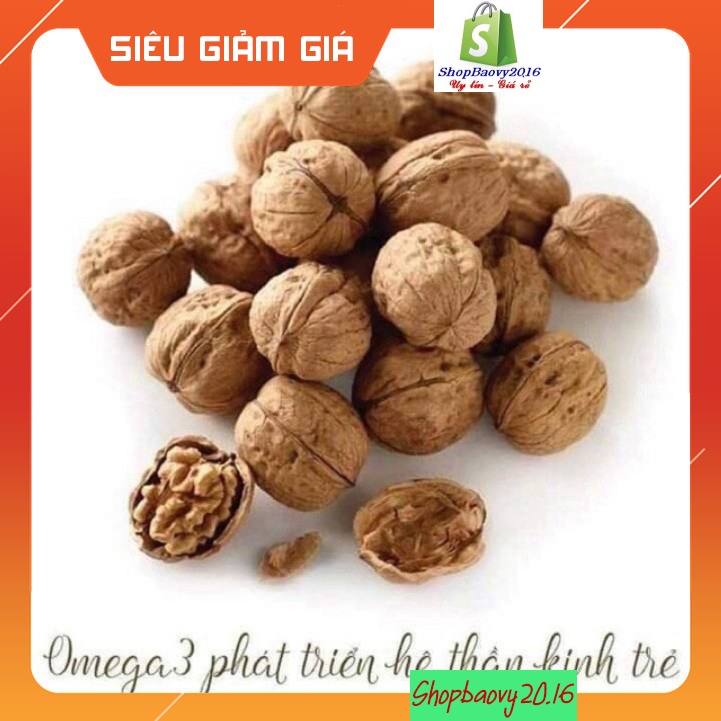 1Kg Hạt óc chó nếp sấy khô thơm ngon chất lượng -Quả óc chó tây Bắc