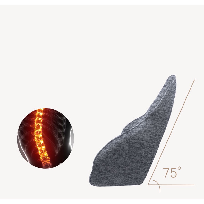 ⚡️WIN PRODUCT⚡️ Gối Tựa Lưng 3D CAO SU NON Cao Cấp Cho Ghế Xe Ô Tô, Ghế Văn Phòng