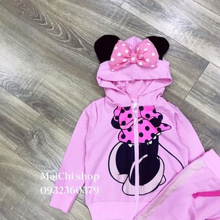 Bộ áo khoác Mickey bé gái