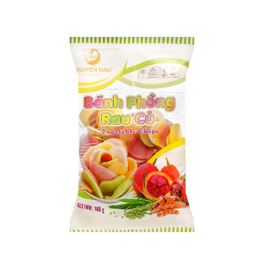 gói bánh phồng tôm rau củ