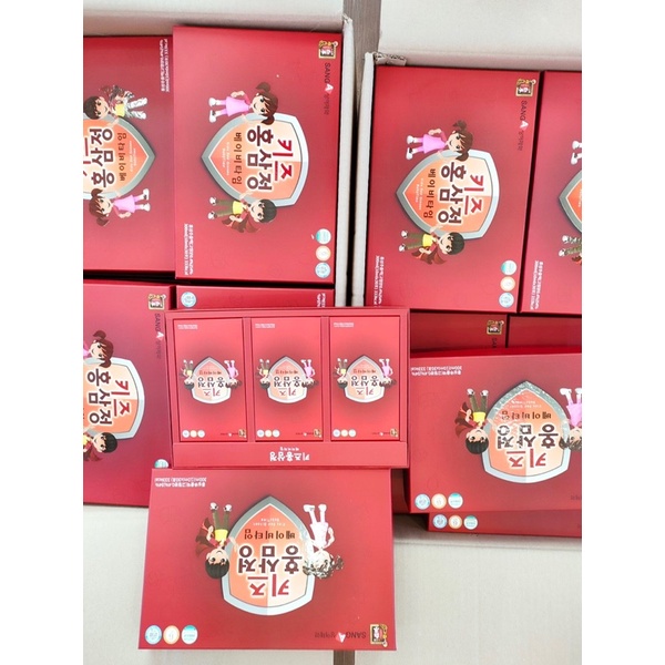 Nước Hồng Sâm Baby SangA Hàn Quốc Hộp 30 gói x 10 ml