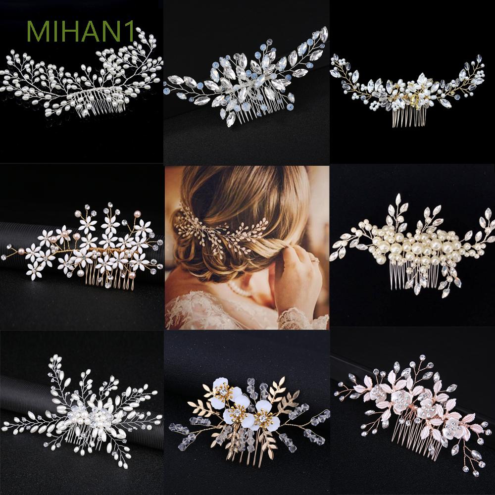 Lược cài tóc cô dâu thủ công nhiều kiểu dáng lộng lẫy