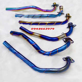 Cổ pô titan gắn EXCITER,WINNER,SONIC,RAIDER Fi.