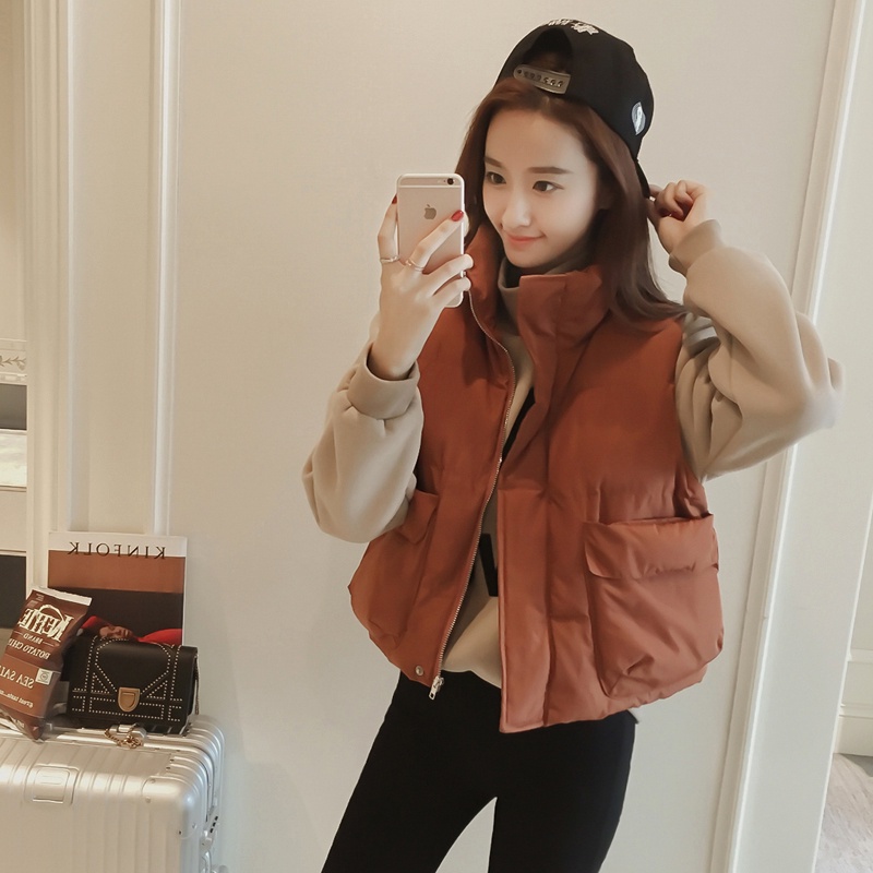 Áo khoác phao Cotton họa tiết hoạt hình thời trang thu đông 2021 cho nữ | BigBuy360 - bigbuy360.vn