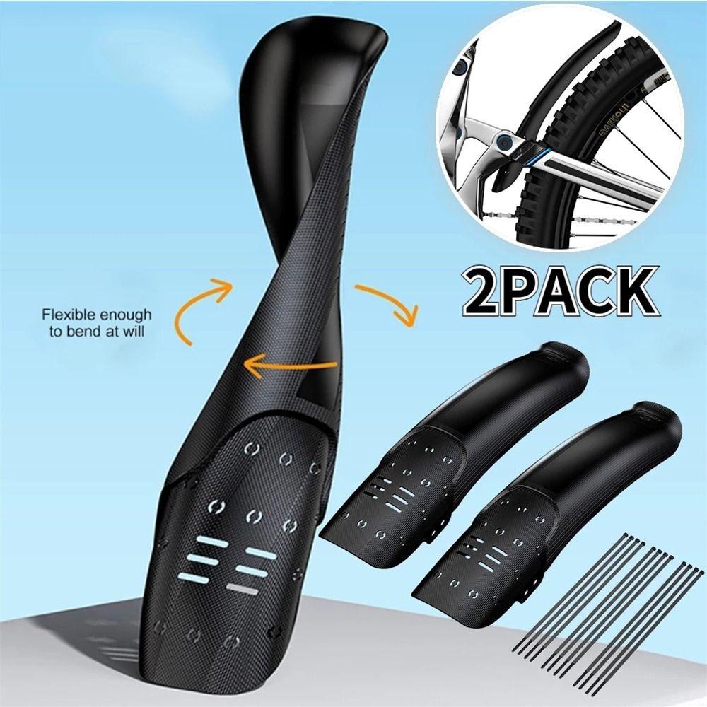 FENDER 1 / 2 Tấm Chắn Bùn Vỏ Cứng Bánh Trước / Sau Xe Đạp Thể Thao LAKAMIER