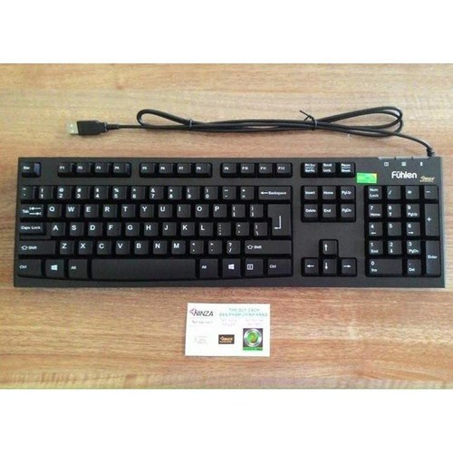 Bàn Phím chơi game FUHLEN L411 cũ - Cổng usb chơi game siêu nhạy 20