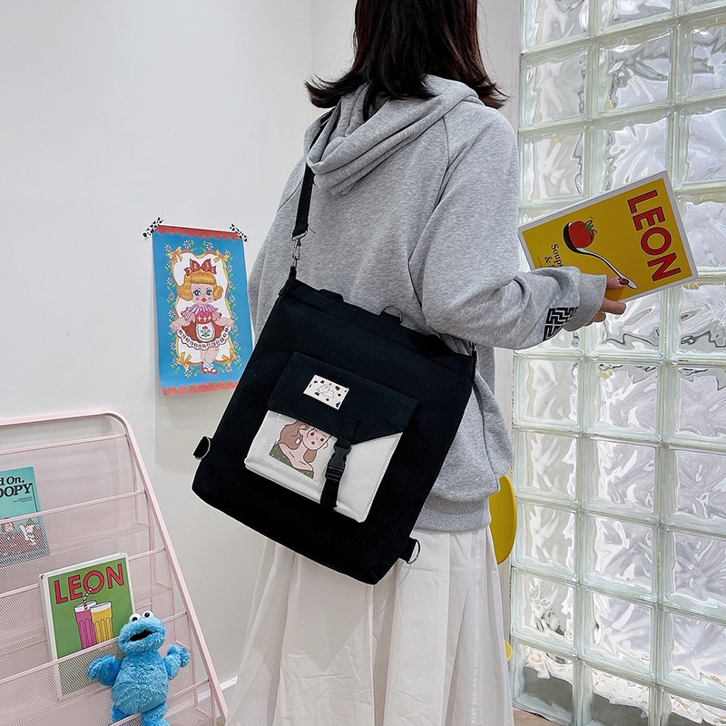 Ba Lô Vải Thời Trang Xinh Xắn Dành Cho Nữ