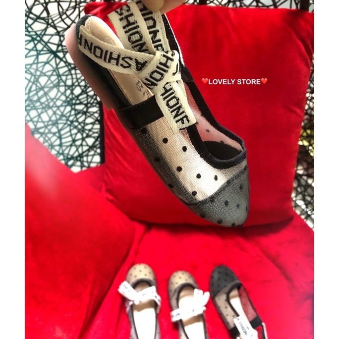 🔥XẢ KHO GIÀY🔥GIÀY CHO BÉ GÁI. GIÀY CHẤM BI CÓ QUAI NƠ TIỂU THƯ VINTAGE ĐÁNG YÊU CHO BÉ GÁI❤️.