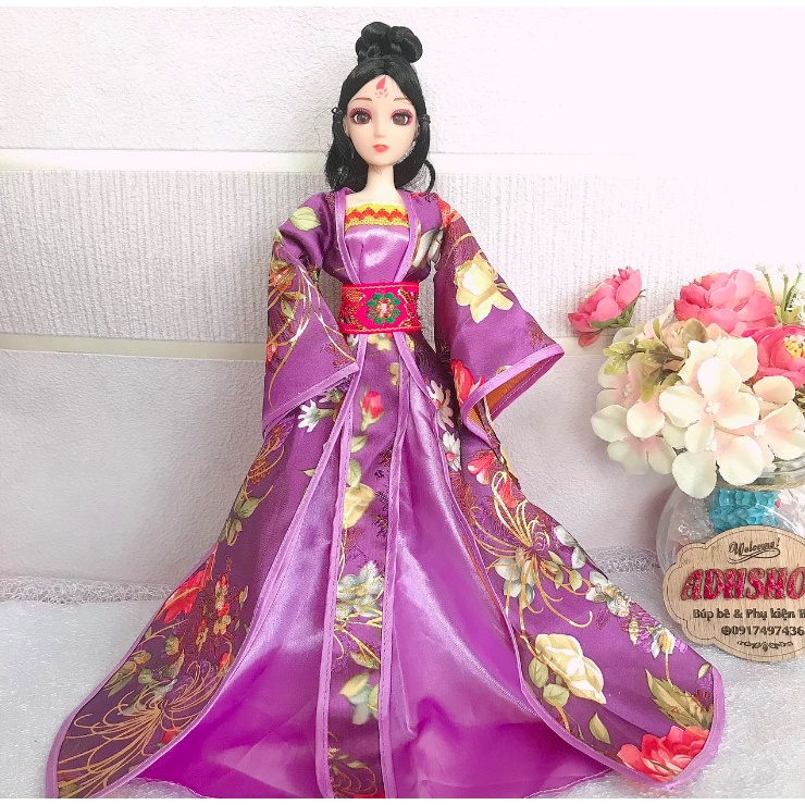 Búp bê cổ trang 30cm có bán rời set váy