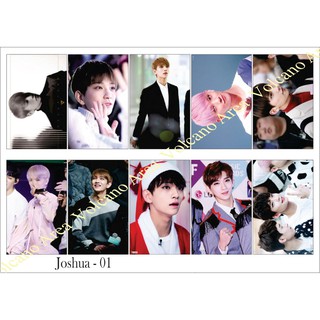 [Seventeen] Set Sticker Joshua (6 Mẫu) (Có Nhiều Mẫu Kpop)