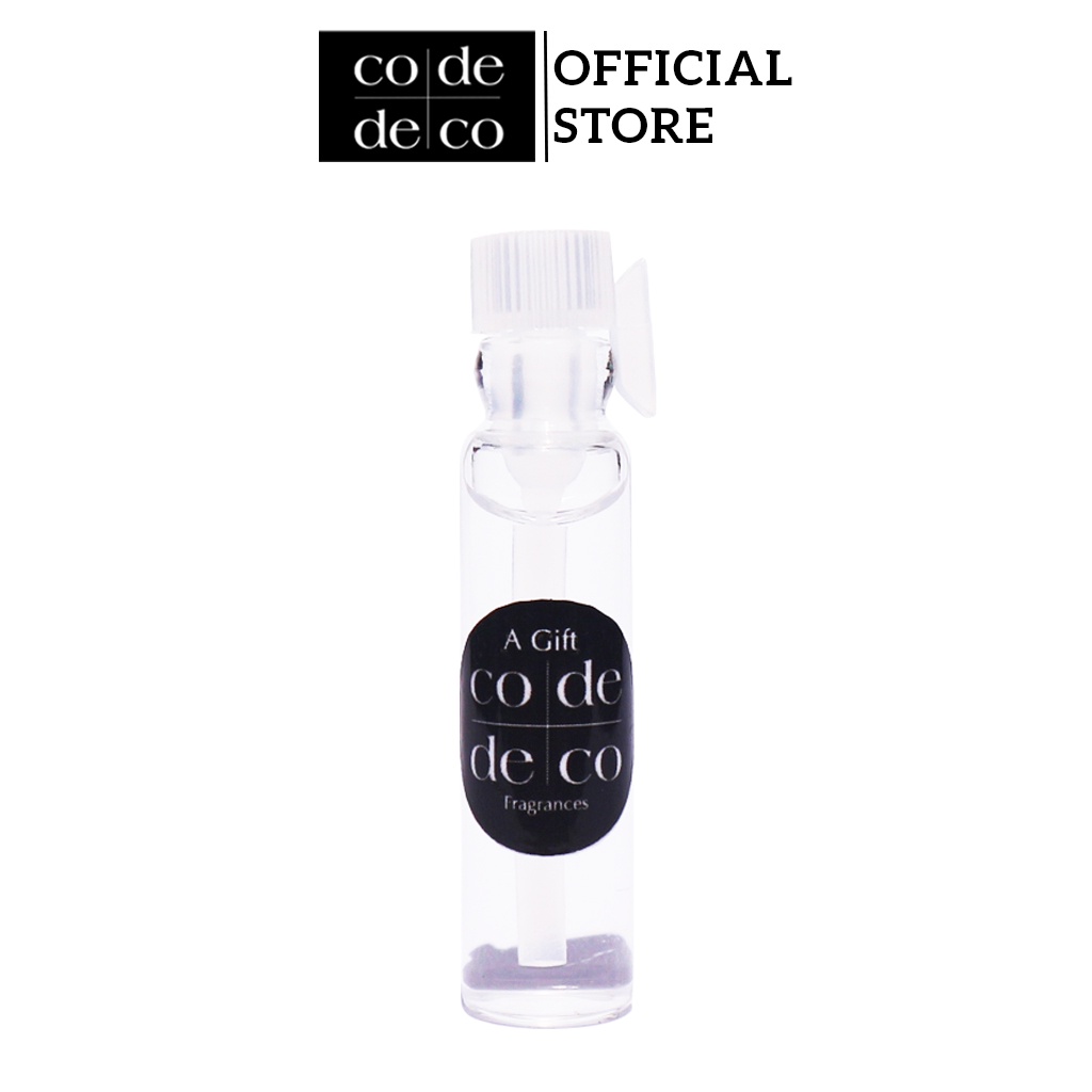 [QUÀ TẶNG DEAL SỐC] Tinh dầu thơm Code Deco vial dùng thử 1ml dạng chấm, tiết kiệm, tiện lợi