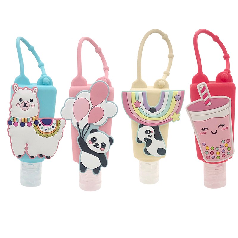 Nước Rửa Tay Silicone Thiết Kế Hoạt Hình Dễ Thương Tiện Lợi