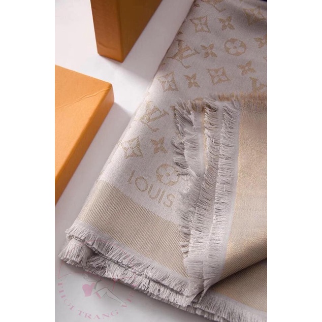 Khăn Choàng Đũi Lv Vuông 1.4m Mướt Mịn Và Sang Trọng Mẫu 2