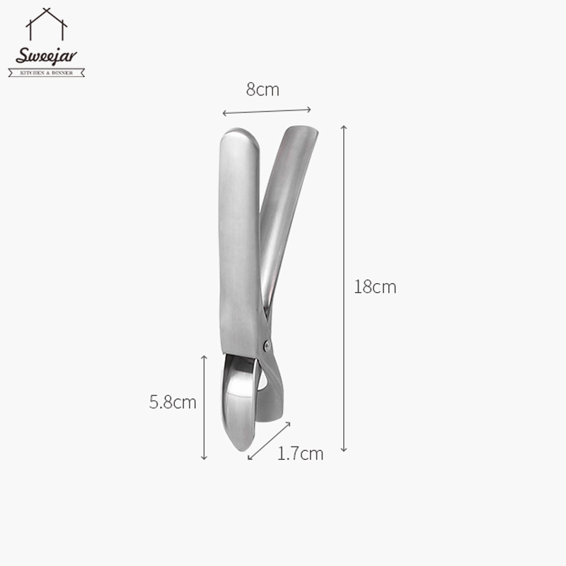 SWEEJAR Dụng cụ kẹp gắp bằng thép không gỉ 304 chống trượt tiện dụng khi nấu nướng