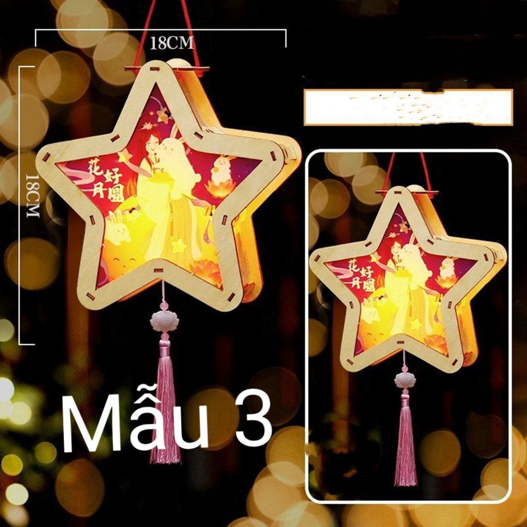 LỒNG ĐÈN TRUNG THU HANDMADE CHO BÉ