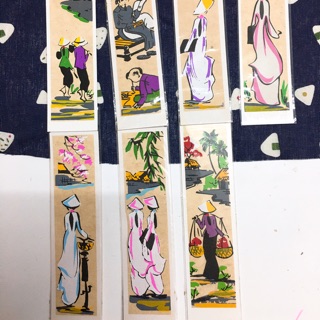 Đánh dấu sách bookmark tranh vẽ cảnh Việt Nam