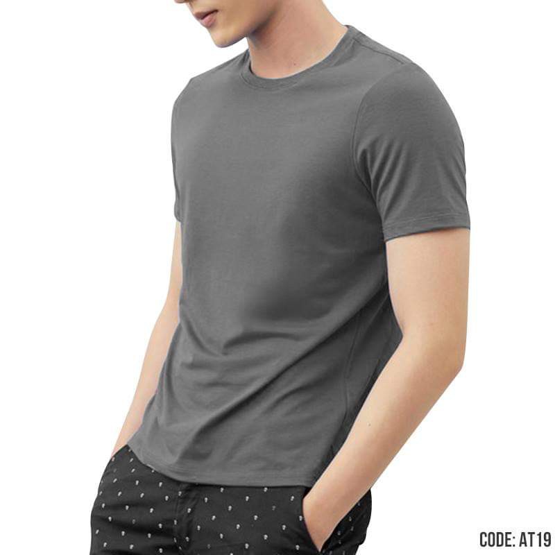 Áo thun nam ngắn tay cổ tròn dáng slimfit cực tôn dáng, lịch sự, trẻ trung, chuẩn thiết kế Hàn Quốc (ACT) | BigBuy360 - bigbuy360.vn