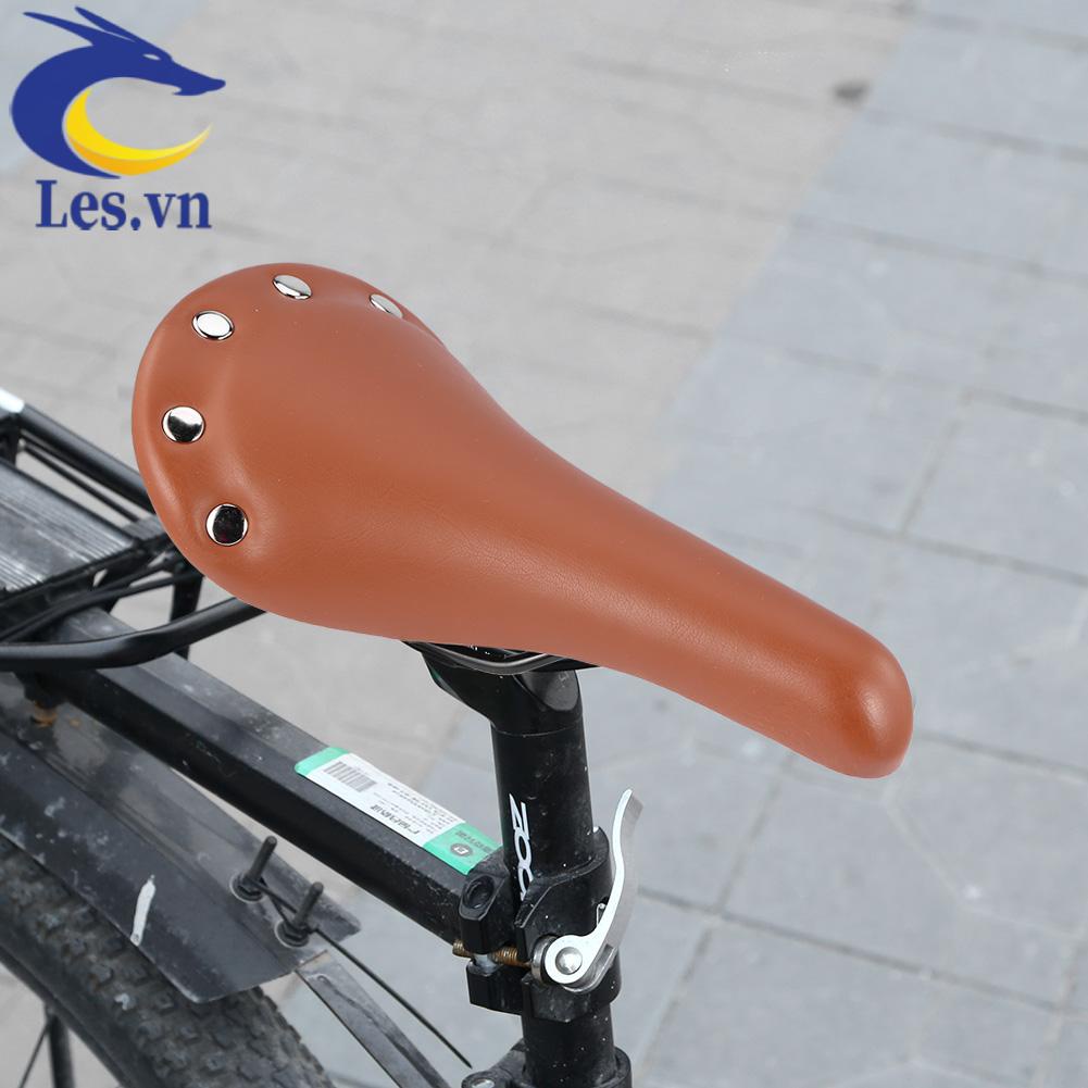 Yên Xe Đạp Bọc Da Mềm Cao Cấp