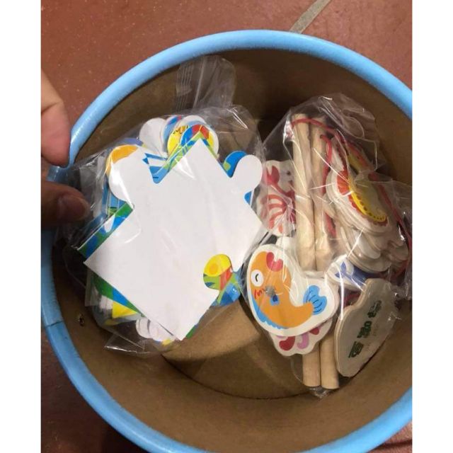 BỘ CÂU CÁ GỖ NAM CHÂM