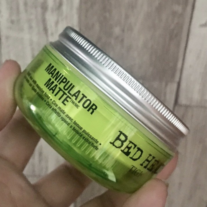 * Chính hãng usa * SÁP MỜ SIÊU GIỮ NẾP MANIPULATOR MATTE (Xanh lá ) 57.5g