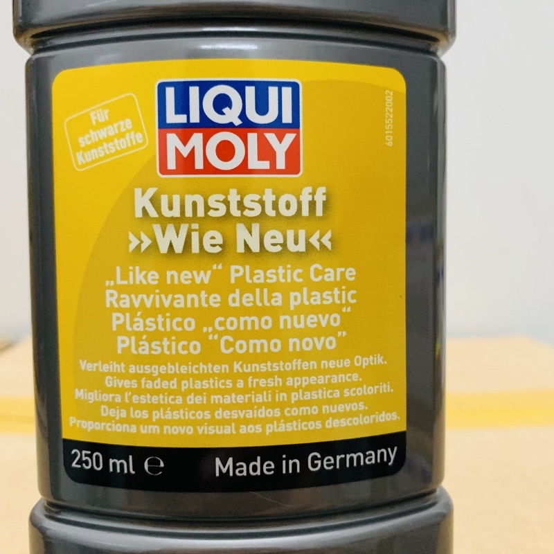 Phục Hồi Nhựa Nhám - Nhựa Ngoài Liqui Moly Kunststoff Wie Neu 1552 - 250ML Made in Germany