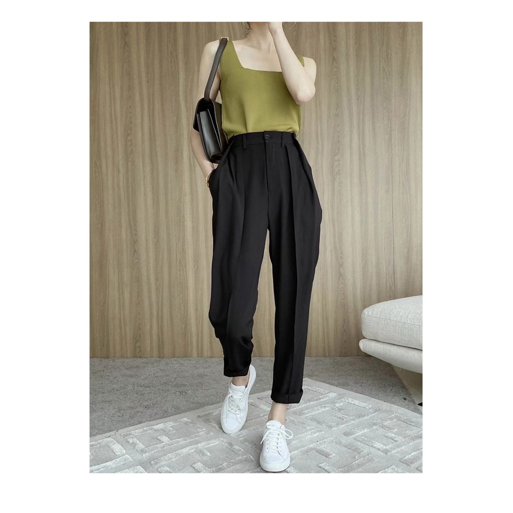 Quần Tây Công Sở Nữ Dáng Baggy - V09 | BigBuy360 - bigbuy360.vn