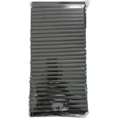 Ống hút đen phi 8 / phi 12 không bọc màng gói 500g