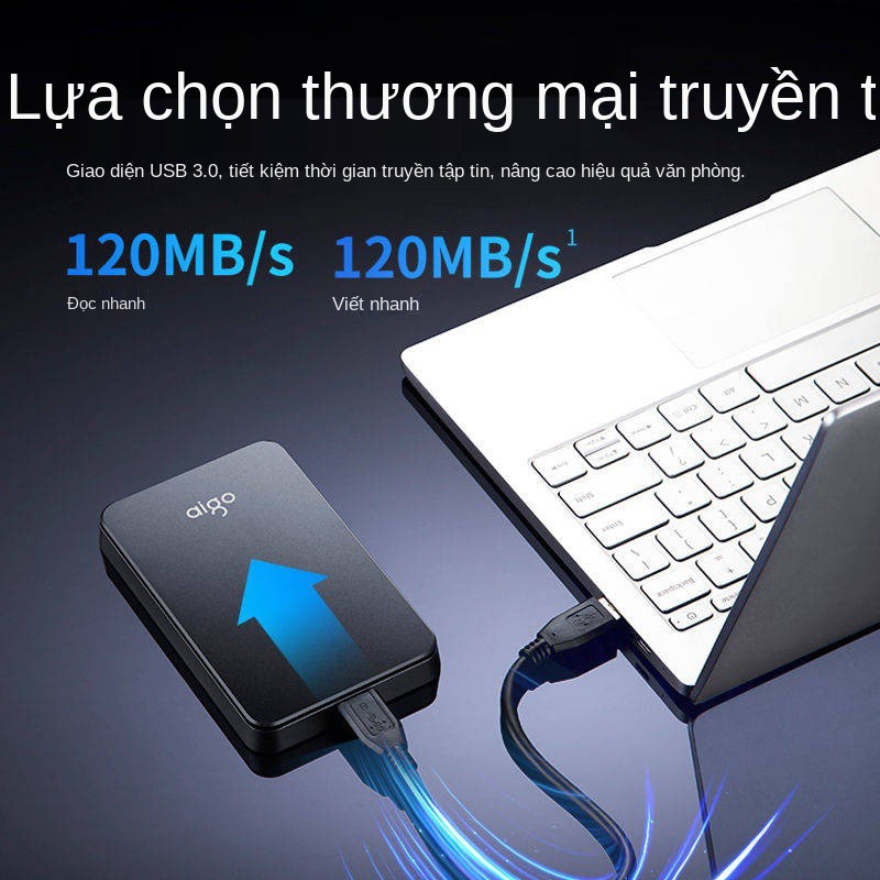 Patriot USB3.0 Đĩa cứng di động tốc độ cao 1T Ổ cứng cơ khí công suất lớn 500g Văn phòng kinh doanh chính hãng 2T | BigBuy360 - bigbuy360.vn