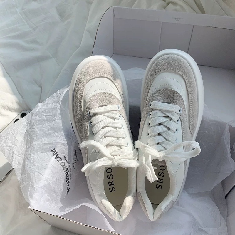 GIÀY SNEAKER RO.SÉ  ĐẾ RĂNG CƯA 5CM