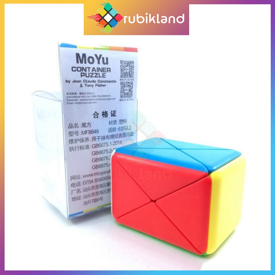 Rubik Biến Thể MFJS Container Cube Stickerless Rubic Đồ Chơi Trí Tuệ Trẻ Em