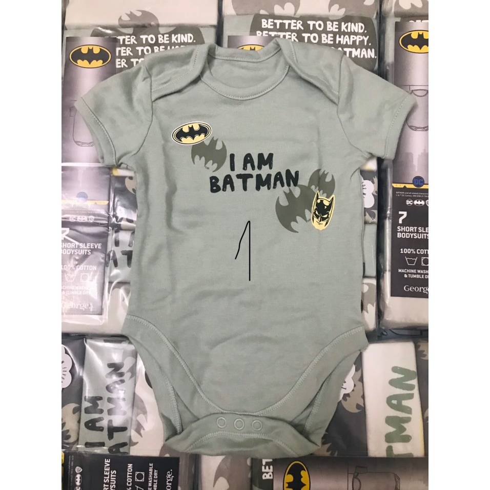 Body cộc tay batman bé trai george/tách lẻ