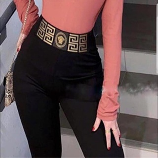 Bigsize quần legging thun cạp cao gen bụng - bigsize 80kg
