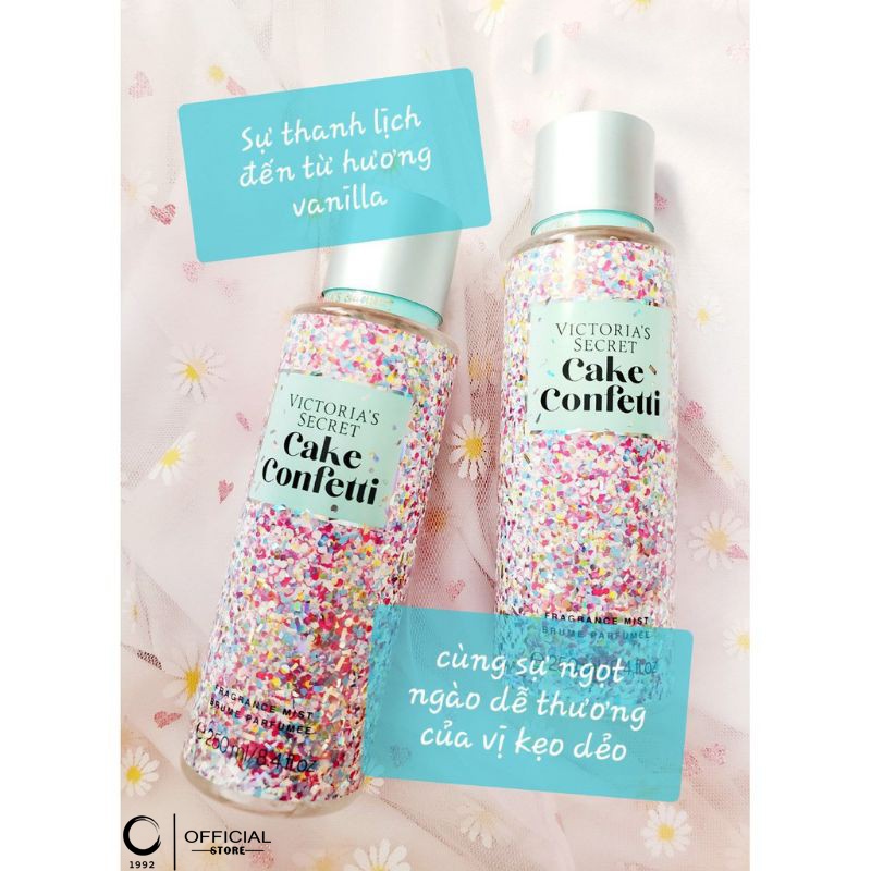 Xịt Thơm Body 🧁𝑭𝒓𝒆𝒆𝒔𝒉𝒊𝒑🍭 Xịt Thơm Toàn Thân Victoria's Secret 🧁 CANDY BABY 🍭 Body Mist 250ml - Xịt BODY