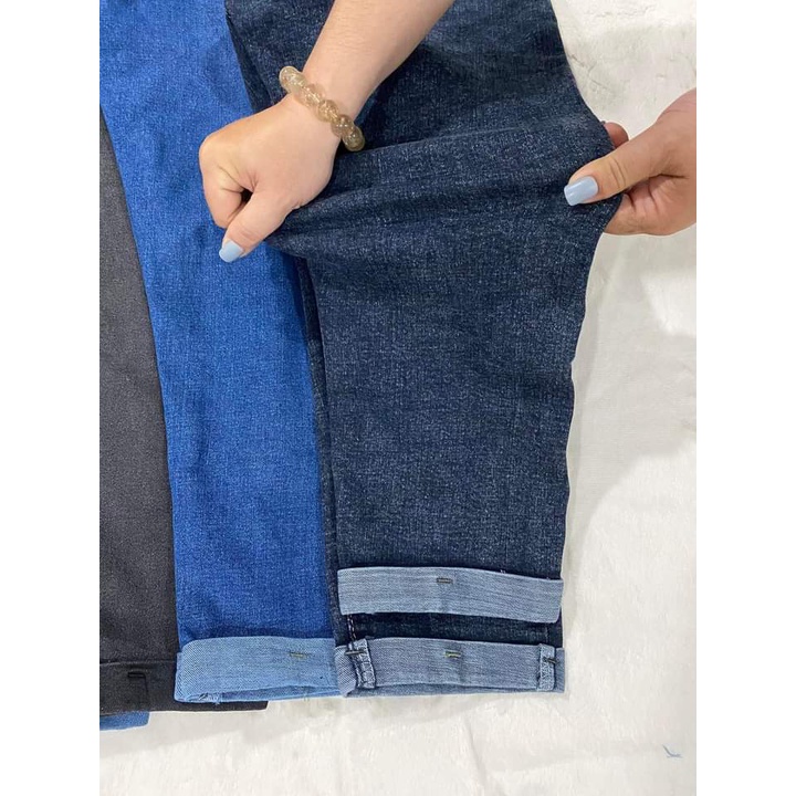 Quần Jeans 9 Tất Big Size  Vải dày và co giãn.YuMe-MS:040
