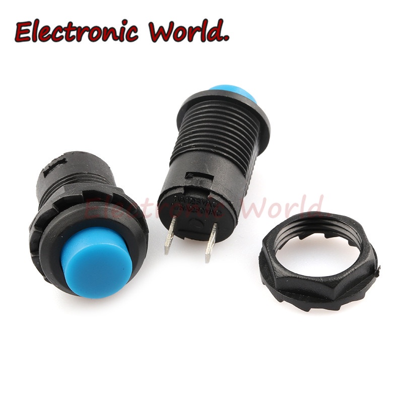 Set 5 Công Tắc Tròn Tự Khoá DS-428/427 12MM