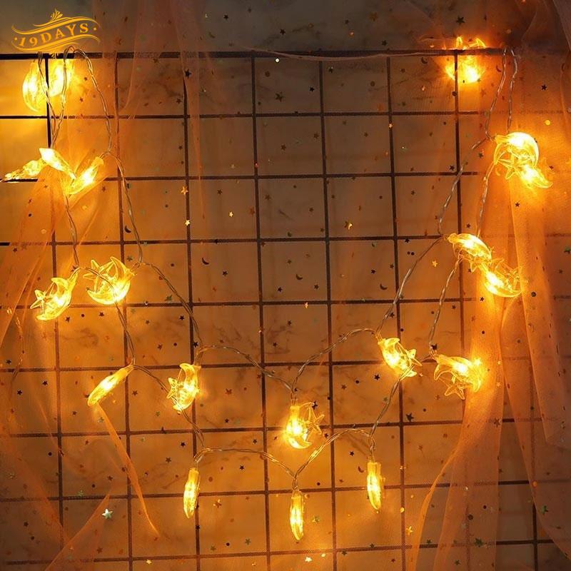 Dây đèn LED chữ eid mubarak lãng mạn