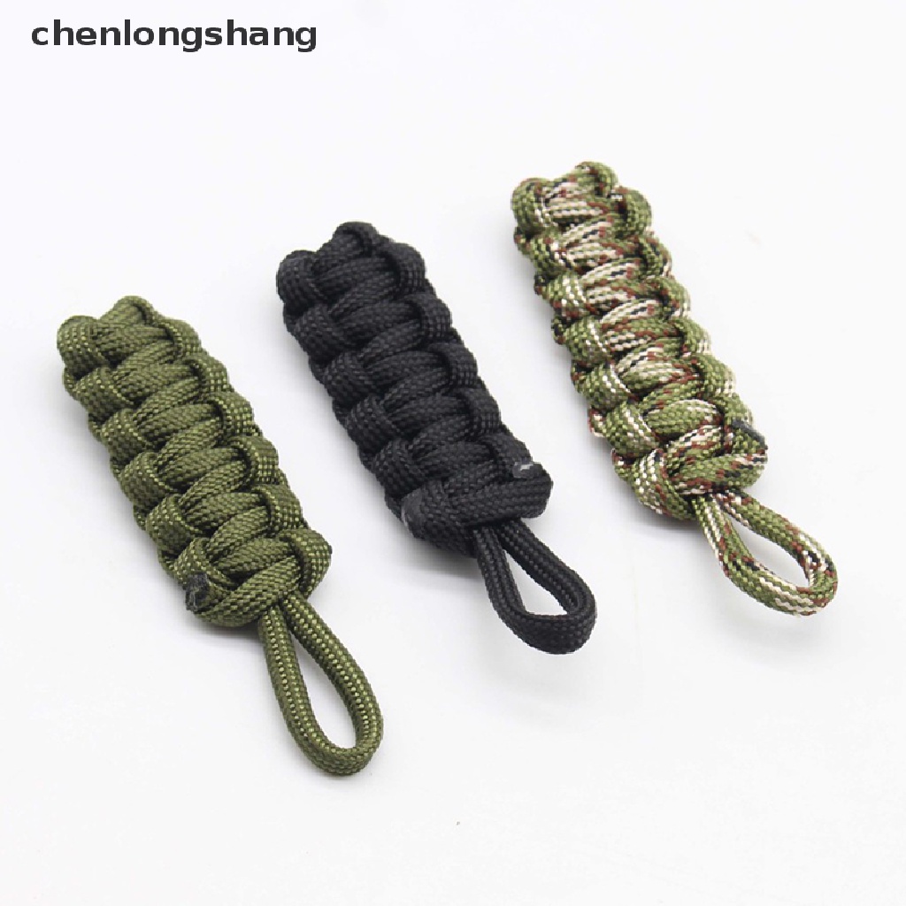 Chenlongshang Set 2 Dây Dù Bện Có Móc Khóa Đa Ứng Dụng Cho Hoạt Động Ngoài Trời