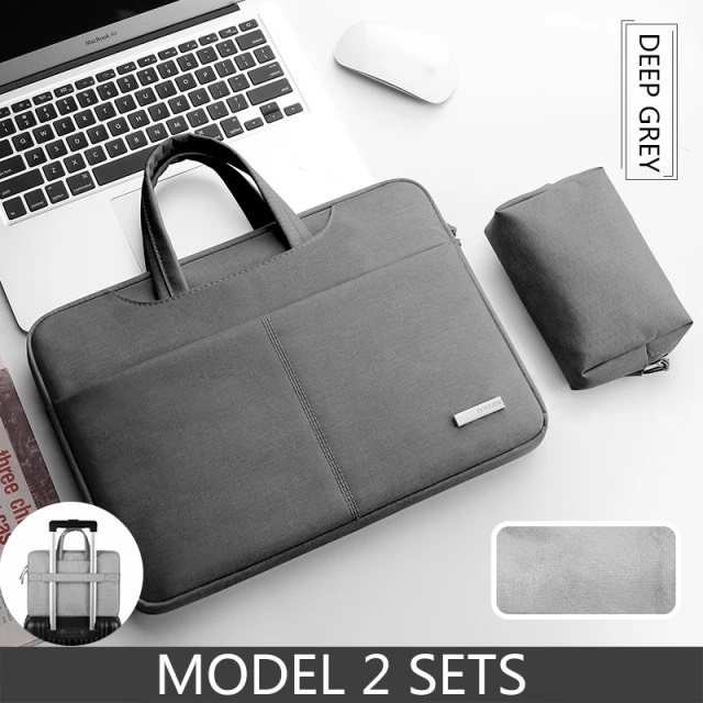 Túi xách chống sốc thời trang cho Laptop, Macbook 13,14,15inch tặng kèm túi đựng phụ kiện
