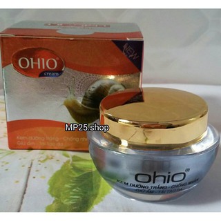 KEM DƯỠNG TRẮNG CHỐNG NHĂN - GIỮ ẨM - TÁI TẠO DA OHIO ỐC SÊN New Day ( 20g )