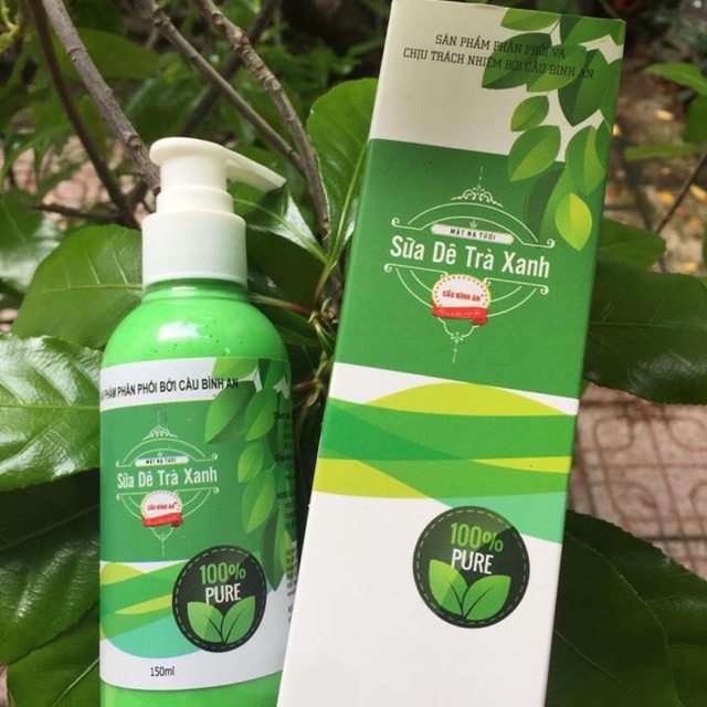 Mặt nạ Sữa dê trà xanh