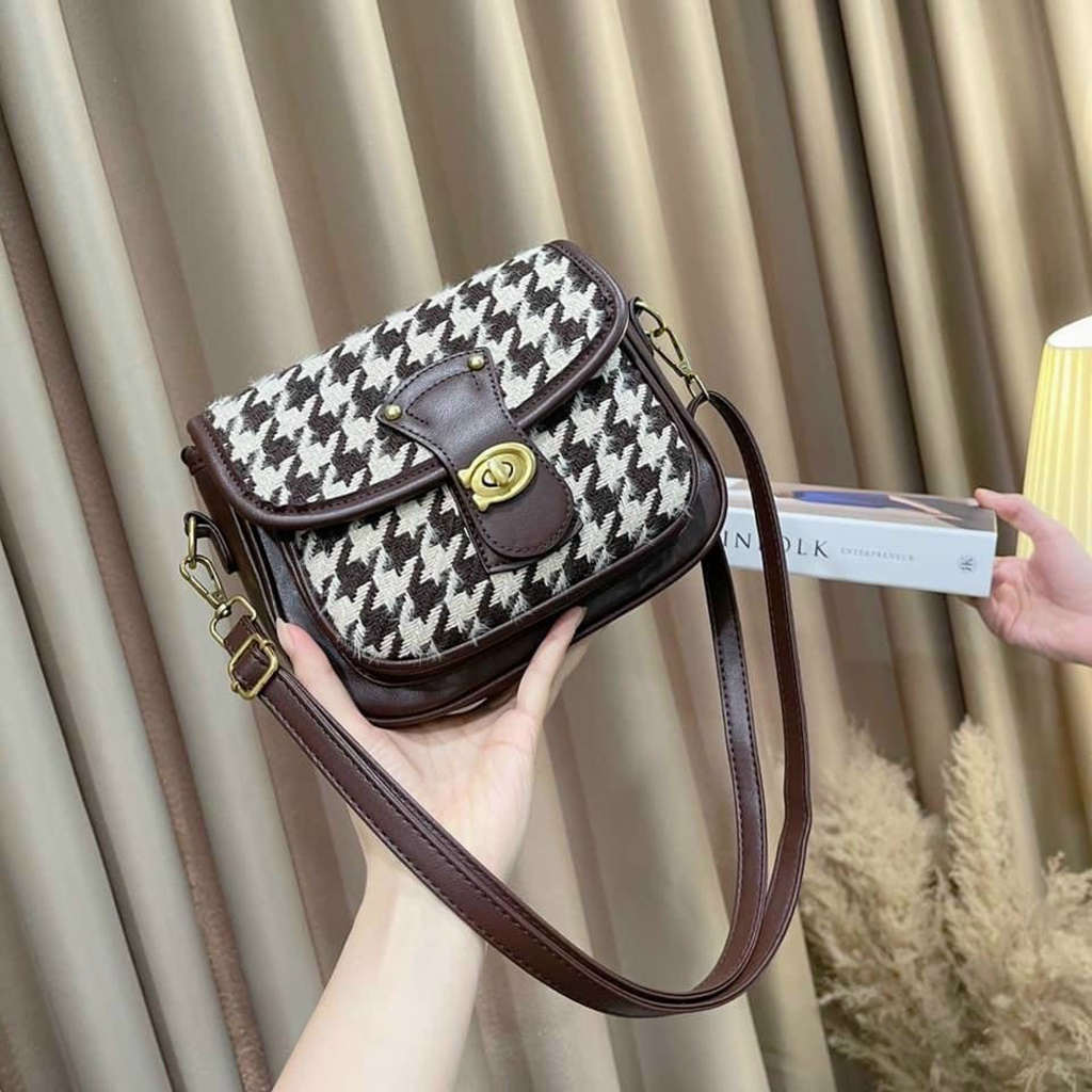 Túi xách nữ đeo chéo đẹp đi chơi phong cách thời trang hàn quốc giá rẻ dễ thương cute DC272