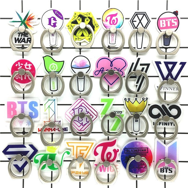 Nhẫn điện thoại phong cách KPOP KPOP EXO BTS TWICIE TFboys