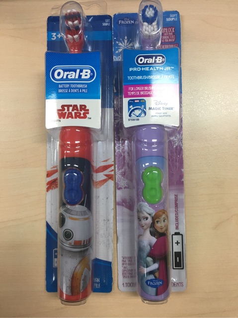 Bàn chải Oral B pin cho bé - Mỹ