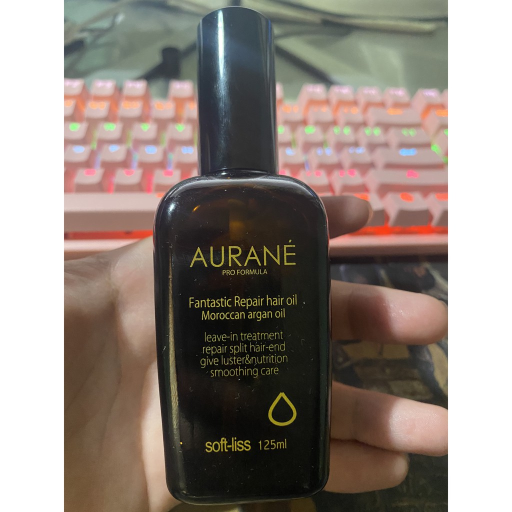 Tinh dầu dưỡng tóc Aurane 125ml hỗ trợ tái tạo cho mái tóc bóng mượt | BigBuy360 - bigbuy360.vn