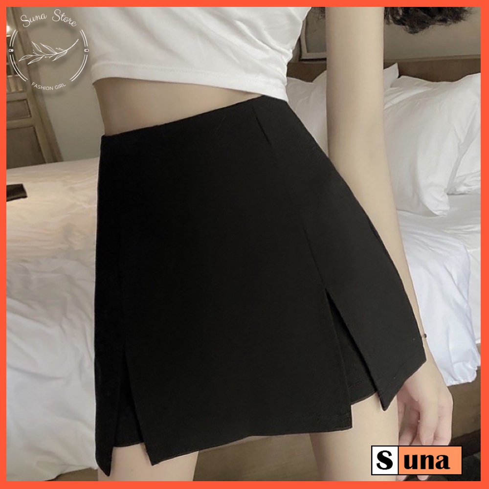 Quần giả váy nữ ngắn cạp cao, Quần váy cạp cao SUNA FASHION tuyết mưa từ 40 - 60kg | BigBuy360 - bigbuy360.vn