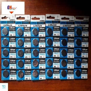 PIN CMOS CR-2032 LITHIUM BATTERY 3V (1 VĨ 5 VIÊN)