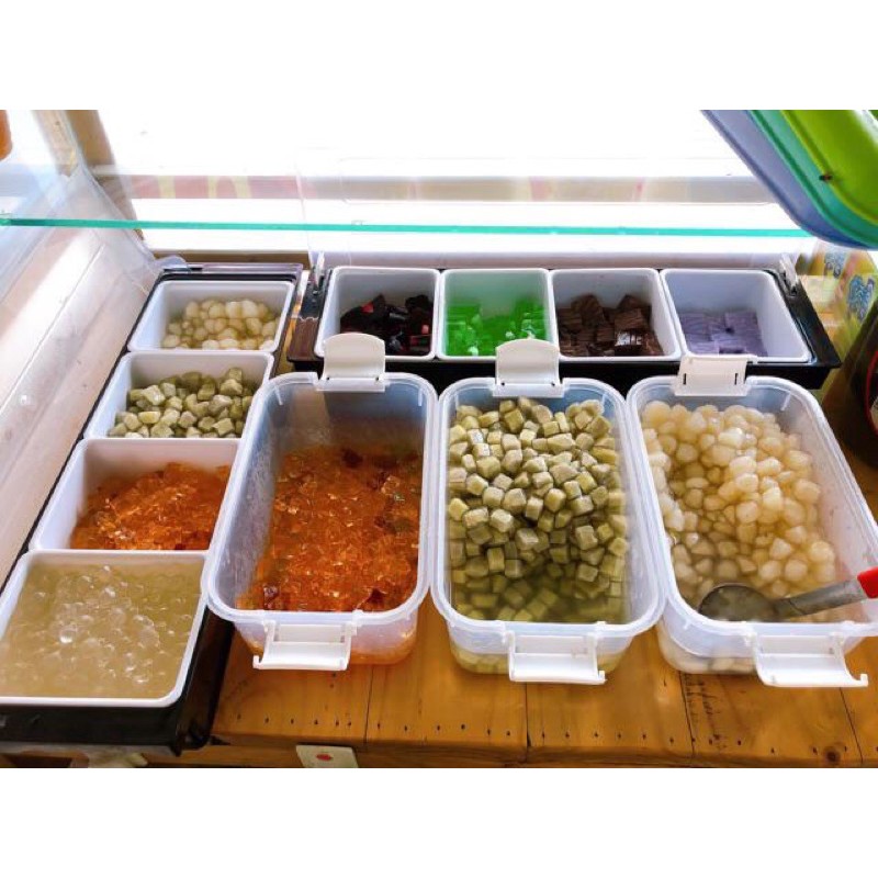 Khay topping 4 ngăn