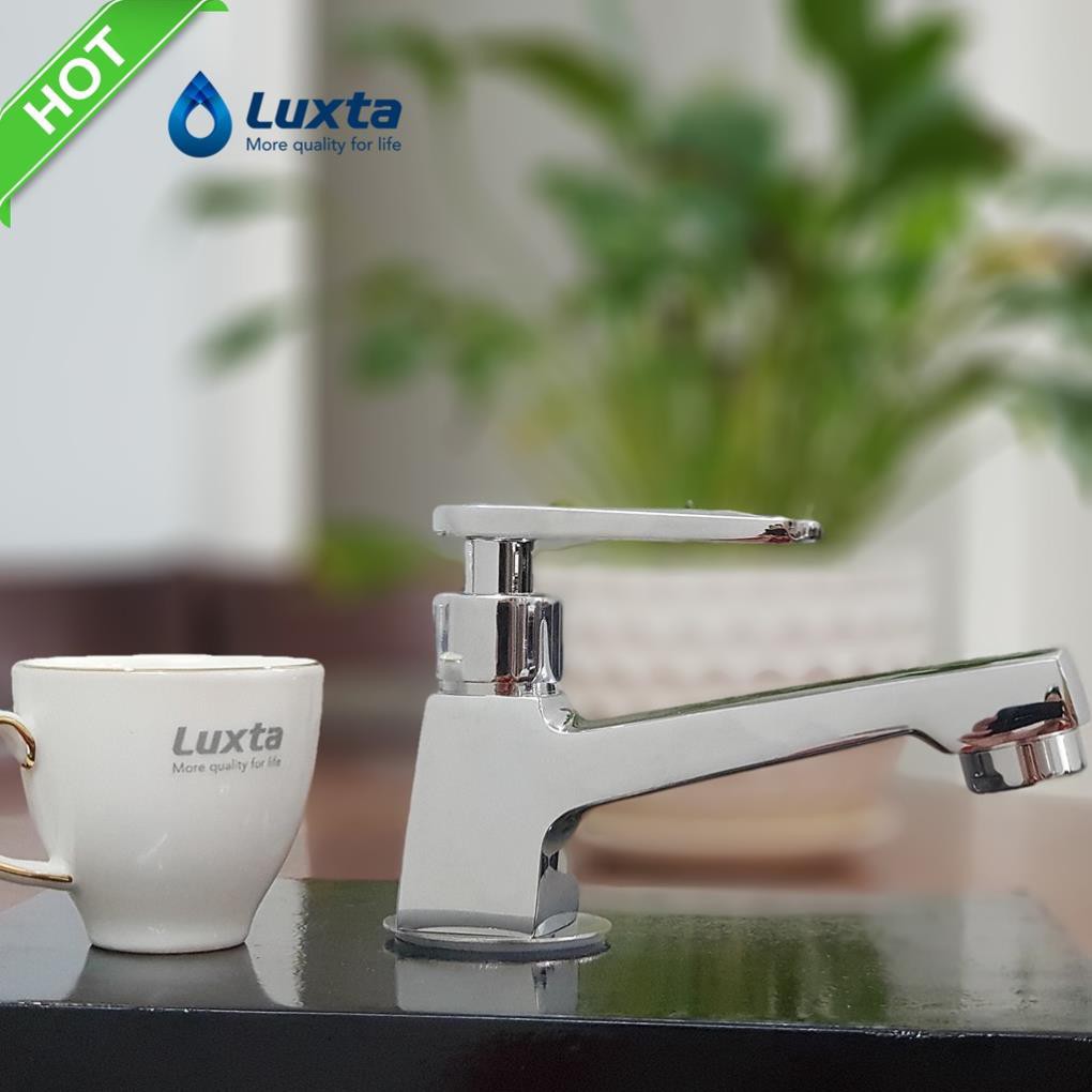 Vòi lavabo rửa mặt Cao cấp gạt   Luxta L1114T3, bảo hành 05 năm