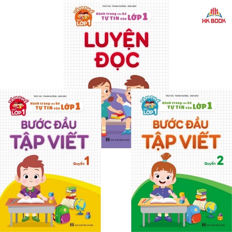 Sách - Combo Luyện đọc - Bước đầu tập viết quyển 1,2 - (3 cuốn)